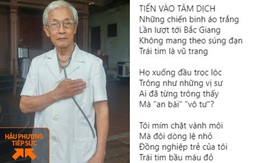 Bác sĩ về hưu 78 tuổi làm thơ và viết đơn xin lên Bắc Giang chống dịch Covid-19: "Với tuổi đời của tôi, sức còn đang khỏe lắm, máu tim còn sục sôi"