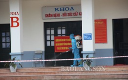 Phong tỏa toàn bộ Bệnh viện Phổi Lạng Sơn vì ca nghi nhiễm COVID-19