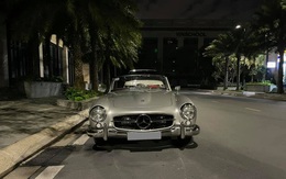 Thêm hàng cổ Mercedes-Benz 190SL xuất hiện tại Sài Gòn, phần mui xếp và bộ mâm là chi tiết gây nghi ngờ