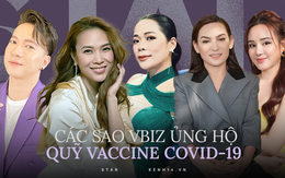 Số tiền ủng hộ của loạt sao Vbiz cho quỹ Vaccine được công khai minh bạch trên web, ai cũng tra cứu được!