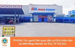 NÓNG: Truy tìm những người từng đến siêu thị Mega Market An Phú TP Thủ Đức