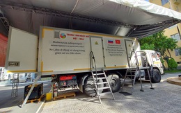 Cận cảnh "siêu xe" xét nghiệm lưu động xuyên Việt hỗ trợ TP HCM chống dịch