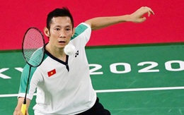 Tiến Minh chật vật đấu tay vợt số ba thế giới, nhận tin không vui ở lần thứ tư dự Olympic