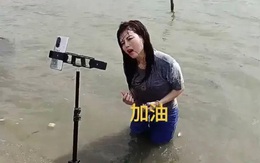 KOL Trung Quốc lợi dụng lũ lụt để câu view