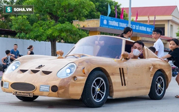 Thợ Việt làm "siêu xe" đắt nhất thế giới bằng gỗ cực "chất", khiến báo ngoại trầm trồ