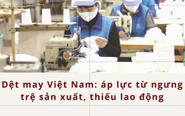 Dệt may Việt Nam: Áp lực từ ngưng trệ sản xuất, thiếu lao động