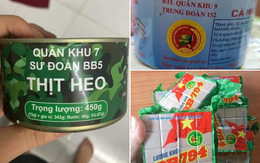 Cận cảnh lon thịt hộp Quân Khu 7 và những món ăn có trong balo của bộ đội Việt Nam, người từng thưởng đã có review luôn rồi đây!