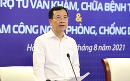 Bộ trưởng TTTT Nguyễn Mạnh Hùng: 'Mơ ước nhiều năm của ngành y tế nay được thực hiện chỉ trong 2,5 ngày'