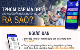 TPHCM cấp mã QR cho người dân các quận, huyện mở cửa ra sao?