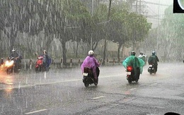 Vùng áp thấp gây mưa lớn diện rộng Trung Bộ, Nam Bộ