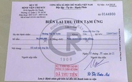 Làm giả biên lai bệnh viện Chợ Rẫy lừa thu tiền tạm ứng viện phí