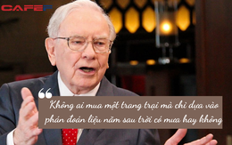 Đầu tư bất động sản mà NGHĨ NGẮN thì thà cất tiền còn hơn: Học ngay Warren Buffett 3 nguyên tắc để “đánh đâu thắng đó”