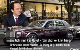 Chủ tịch Trịnh Văn Quyết - ‘dân chơi xe’ khét tiếng: Sở hữu Rolls-Royce Phantom Lửa Thiêng 51 tỷ, Maybach S600 Pullman được ví là ‘biệt thự biết đi’ lên tới triệu đô…