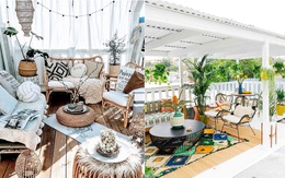 Học ngay những ý tưởng trang trí hiên nhà đậm chất Boho phóng khoáng