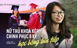 Nữ sinh THỦ KHOA KÉP giành 7 kỳ học bổng loại A của ĐH top đầu: Từng "cãi lời" cha mẹ, khóc như mưa vì áp lực và thay đổi vì 1 CÂU NÓI