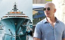 Bên trong siêu du thuyền hai sân trực thăng xa xỉ, nơi tỷ phú Jeff Bezos chi 4 triệu USD/tuần để ở