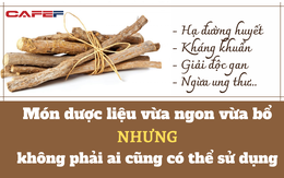 Loại rễ "thần dược" lợi đủ đường mà giá lại rẻ như cho: Hạ đường huyết, thanh nhiệt, giải độc gan, trị ho đều được nhưng 5 đối tượng này phải tránh xa