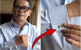 Thái Công giới thiệu chiếc khuy đặc biệt trên áo sơ mi khác với nút hàng chợ, netizen người khen - kẻ lại phán: Thừa tiền nghĩ ra đủ thứ!