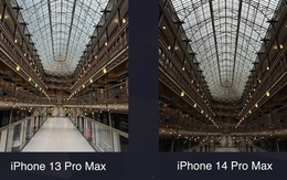 So sánh ảnh chụp từ camera iPhone 14 Pro Max và iPhone 13 Pro Max