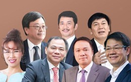 Ngoài những người thuộc "nhà" Vingroup, tài sản của top20 người giàu sàn chứng khoán đều "bay" mất hàng nghìn tỷ