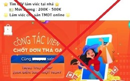 Sập bẫy lừa "cộng tác viên chốt đơn", người phụ nữ mất hơn 3 tỷ đồng