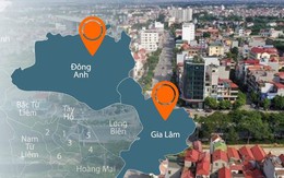 Gia Lâm, Đông Anh tiến sát tiêu chí lên quận năm 2023