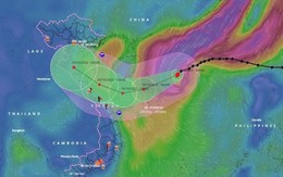 Bão số 6 tiến gần quần đảo Hoàng Sa, đạt cường độ mạnh nhất
