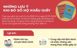 Những lưu ý cần thiết khi bỏ sổ hộ khẩu giấy