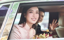 Doanh nhân Đỗ Vinh Quang rước Đỗ Mỹ Linh bằng xe Rolls-Royce ở lễ cưới