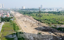 Tuyến đường vành đai 3,5 ở Hà Nội với tổng mức đầu tư hơn 1.000 tỷ đồng chậm tiến độ