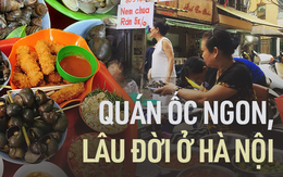 Những quán ốc ngon, lâu đời ở Hà Nội cho một chiều thu mát mẻ, phù hợp tụ tập bạn bè