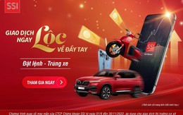 Đặt lệnh – Trúng xe: Nhận quà lên đến 4 tỷ đồng từ SSI