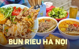 Những hàng bún riêu lâu đời, ngon nổi tiếng ở Hà Nội