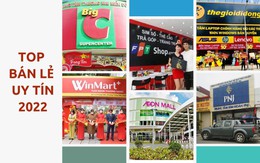 Top 10 Công ty Bán lẻ uy tín 2022: Winmart/Winmart+ tuột ngôi vương vào tay ông chủ BigC, các công ty vàng bạc đá quý thăng hoa