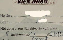 Thu phí nghỉ trưa 15.000 đồng/buổi mỗi học sinh, hiệu trưởng Trường Marie Curie nói gì?