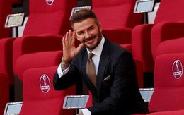 David Beckham lịch lãm như nam thần trên khán đài cổ vũ tuyển Anh ở World Cup 2022