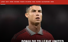 Sốc: Man United thông báo thanh lý hợp đồng với Ronaldo