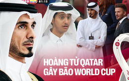 Anh em hoàng tử Qatar gây bão khán đài World Cup: Người anh khí chất đã kết hôn, tuổi của cậu em gây bất ngờ