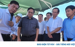 Thủ tướng Phạm Minh Chính kiểm tra tiến độ các dự án trọng điểm tại TP.HCM
