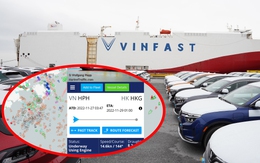 Cập nhật hành trình tàu chở lô VinFast VF 8: Vận tốc 27 km/h, đang trên đường tới Hồng Kông