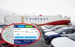 Tàu chở 999 chiếc VinFast VF 8 đi nhanh hơn dự kiến, khách Mỹ có thể đón xe sau nửa tháng