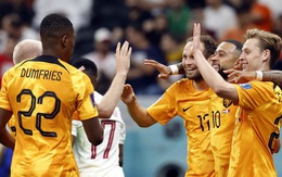 Xếp hạng chung cuộc bảng A World Cup 2022: Hà Lan, Senegal vượt trội