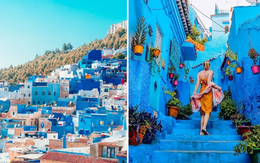 Ghé thăm thị trấn toàn màu xanh độc đáo: Giữa châu Phi lại có thiên đường bí mật như Santorini thứ hai
