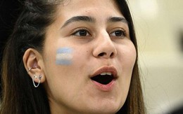 Cận cảnh dàn mỹ nữ xinh đẹp 'tiếp lửa' cho ĐT Argentina đánh bại Croatia