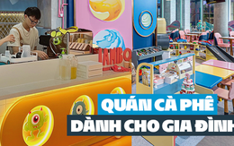 Loạt quán cà phê có không gian dành riêng cho trẻ em tại 2 đầu cầu Hà Nội và TP.HCM