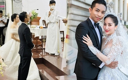 Khánh Thi - Phan Hiển tổ chức hôn lễ ở nhà thờ, hé lộ thêm loạt ảnh cưới cực xịn