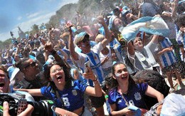 Thủ đô Argentina chìm trong mưa nước mắt vì hạnh phúc