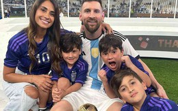 Được nhận xét là ông bố 'dễ dãi', nhưng các con của siêu sao Messi vẫn cực ngoan nhờ điều này