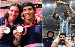 Tình bạn đáng ngưỡng mộ của Messi và Aguero: Gặp gỡ từ thời niên thiếu, cùng trải qua bi kịch và vinh quang sau gần hai thập kỷ sánh vai