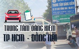 [Infographic] Toàn cảnh trung tâm đăng kiểm ở TP HCM, Bình Dương, Đồng Nai sau biến cố